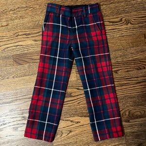 Janie and Jack plaid wool pants size 5
